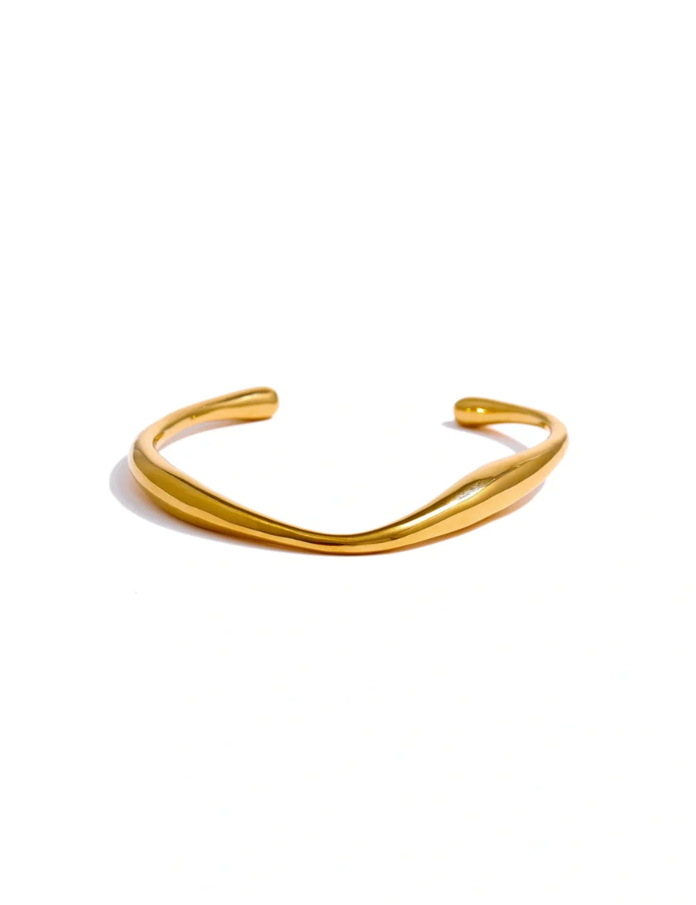 Organic Curve Cuff Bracelet