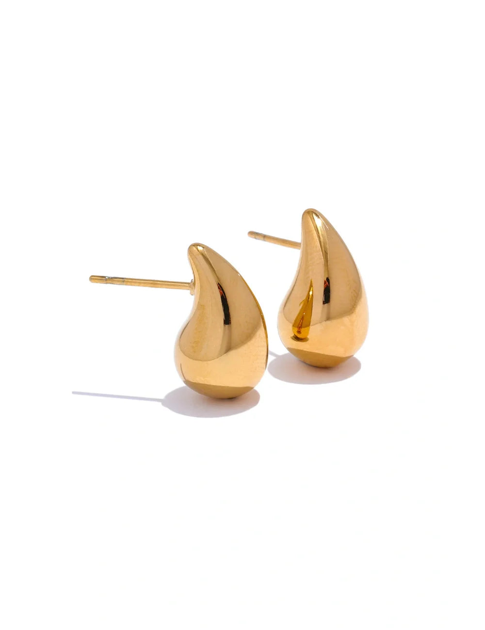 Polished Teardrop Earrings