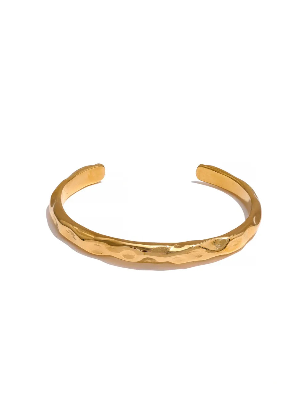 Artisan Hammered Cuff Bracelet