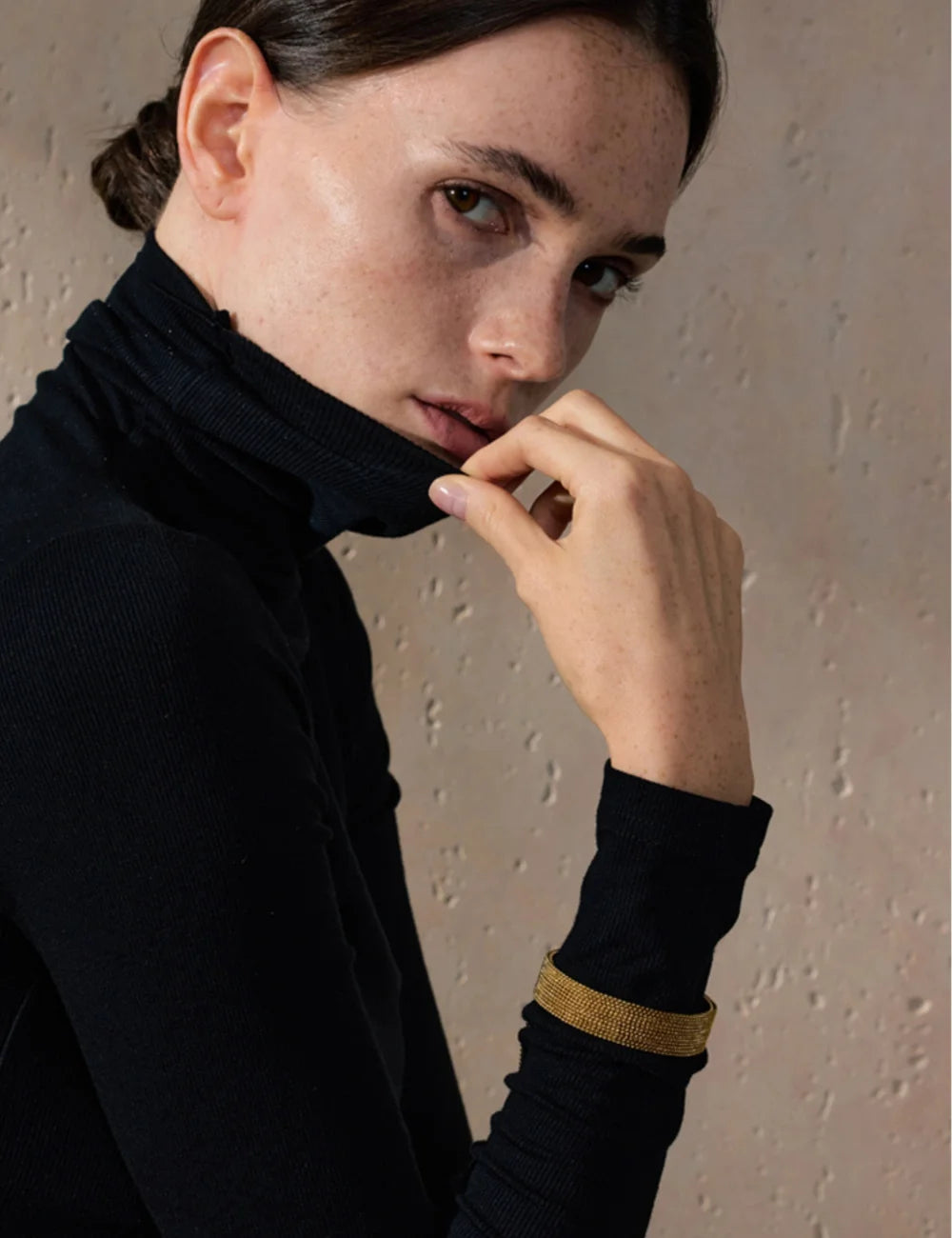 Chain Fringe Cuff Bracelet