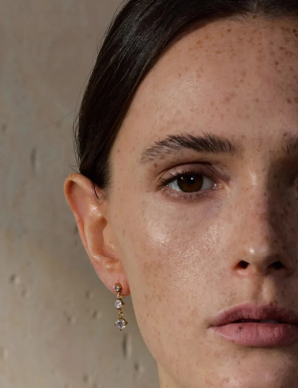 Clara Zirconia Drop Earrings