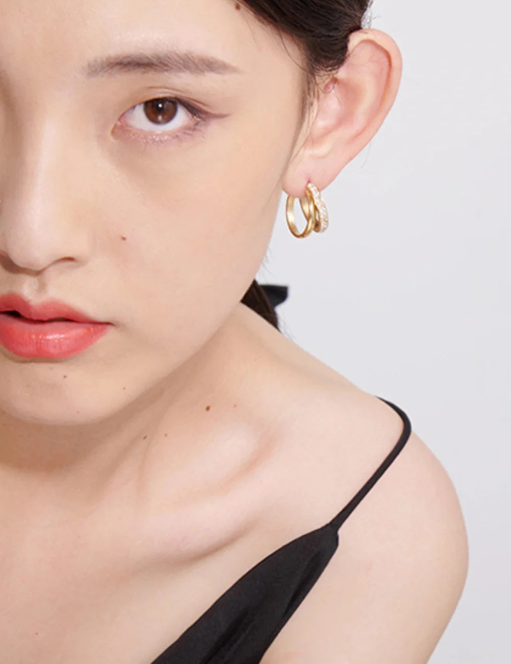 Cubic Zirconia Geometric Stud Earrings