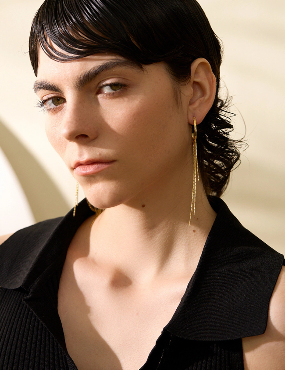 Tassel Chain Drop Earrings
