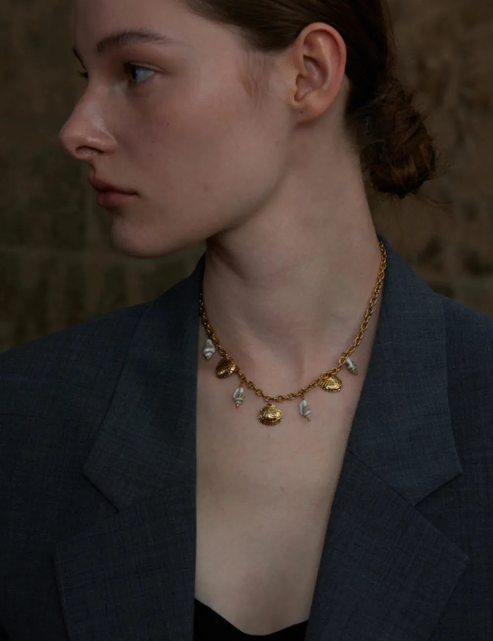 Shell Charm Necklace